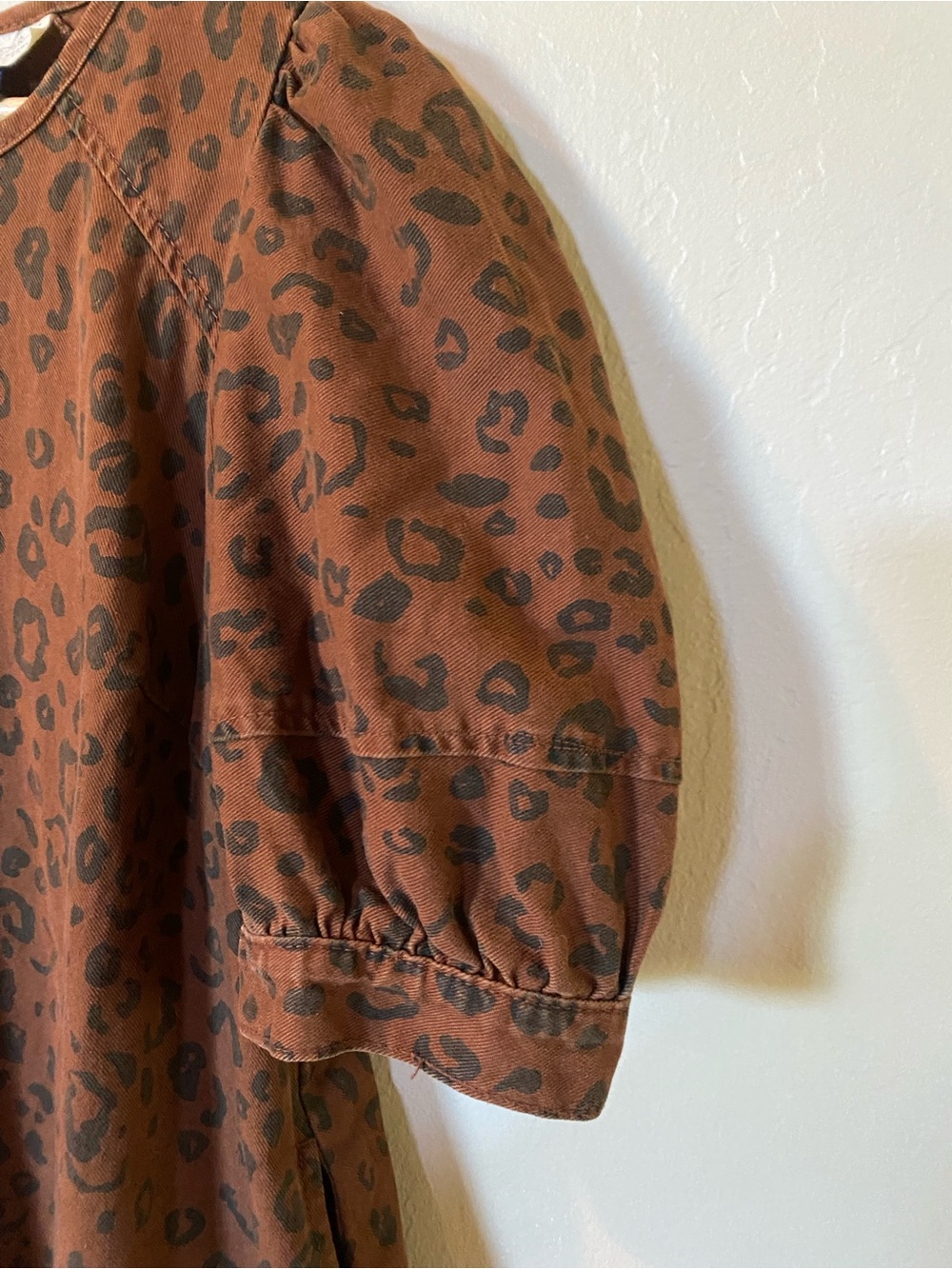 Leopard Print Puff Sleeve Dress - BUNDLE - Picture 5 of 6